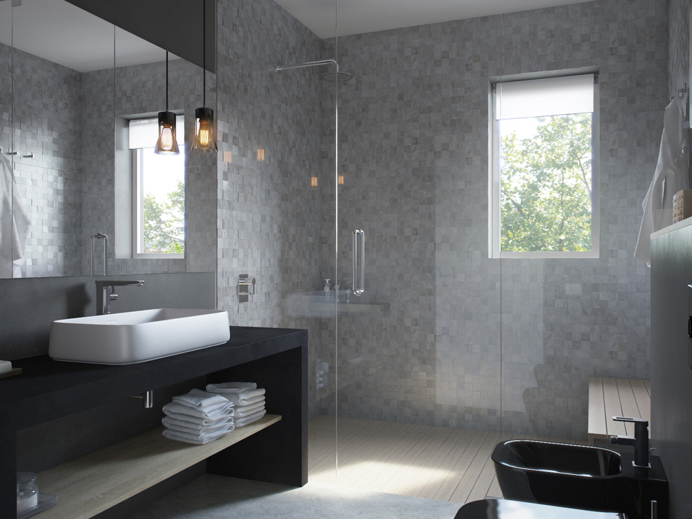 Ванная в коттежде