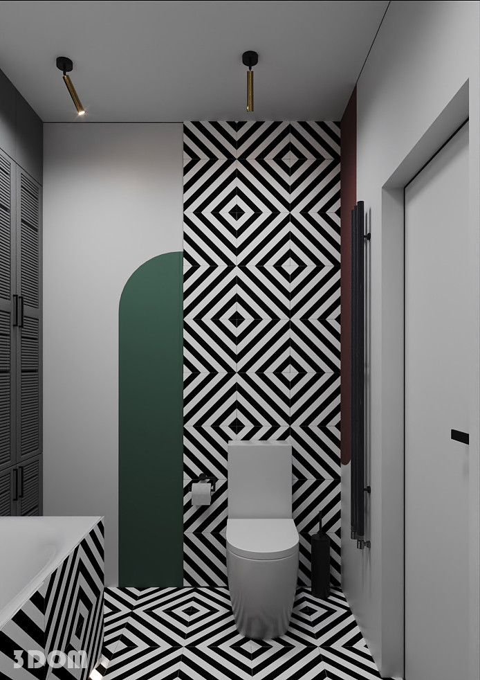 КВАРТИРА ЖК "КРИСТАЛЛ-2" 36кв.м | 3DOM