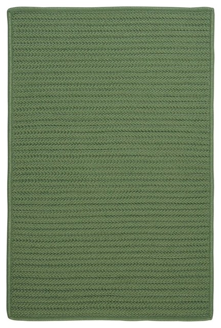 Simply Home Solid Rug, Moss Green 2'x3', Green, 2x4