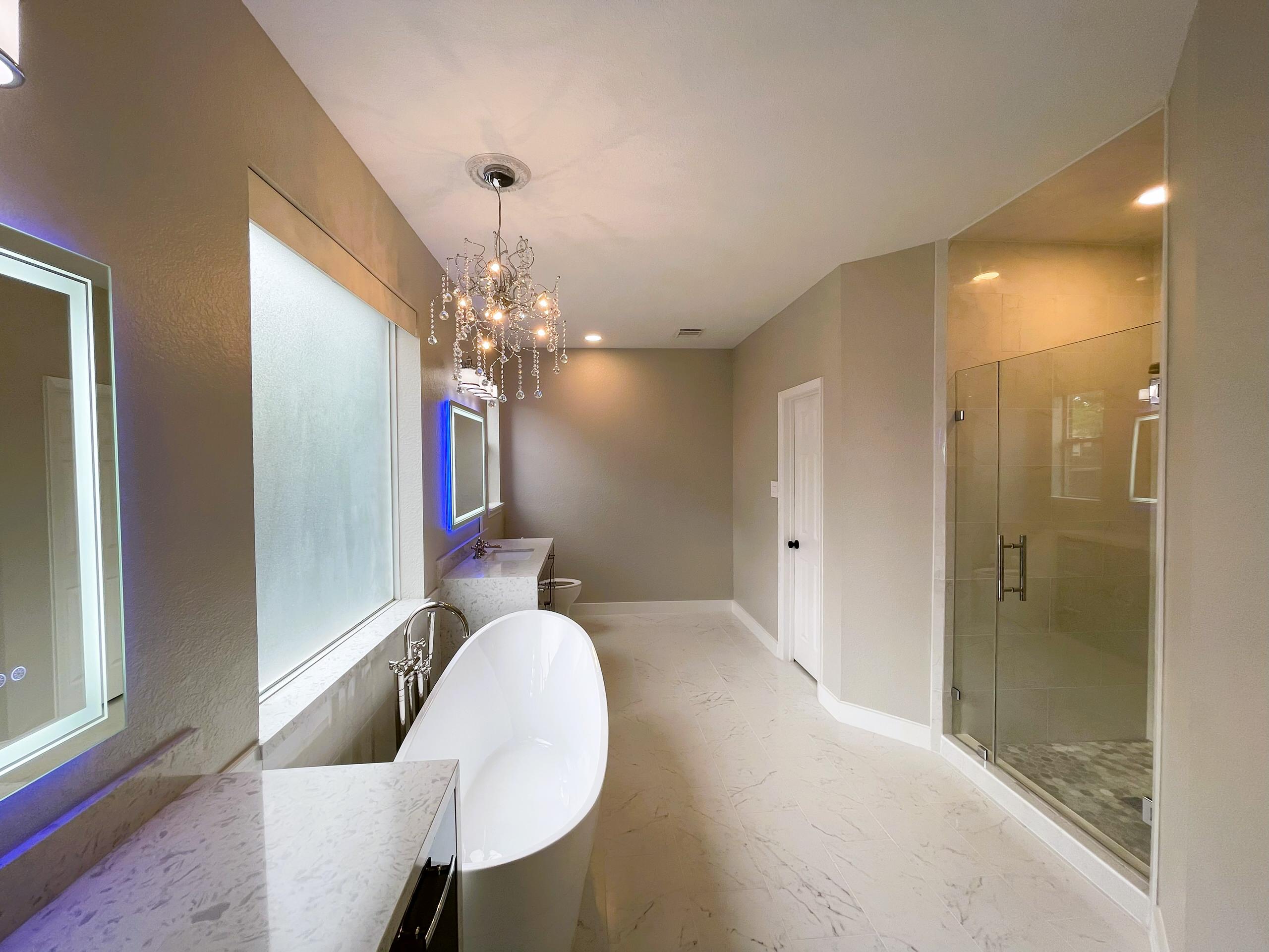 Primary Bathroom Complete Remodeling in Cypress