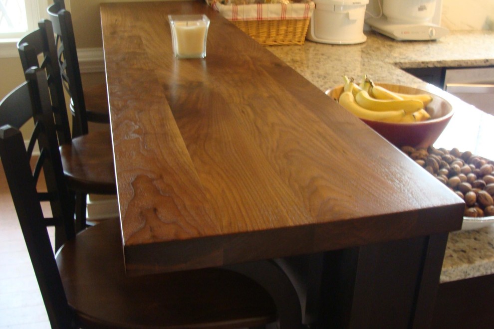 Black Walnut Wood Countertops Atlanta by Craft Art Elegant Surfaces Houzz