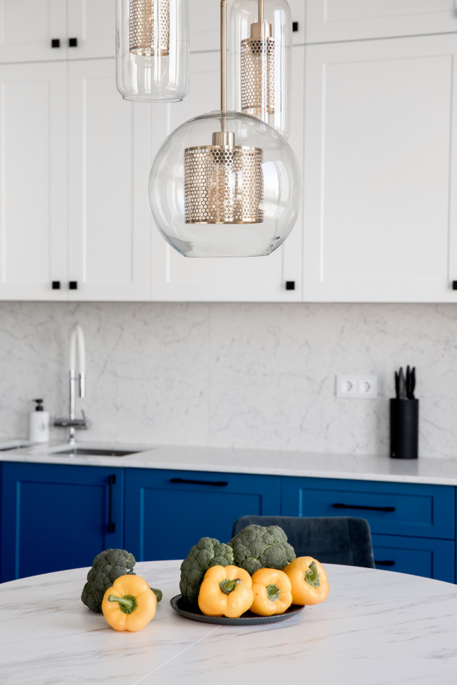 Небесно синий в ЖК Новочеремушкинская 17