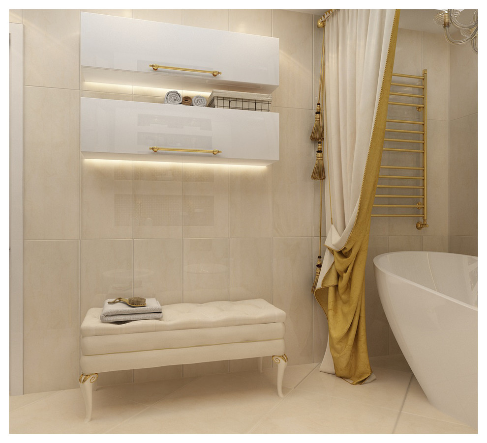 Двухэтажный дом в современном стиле