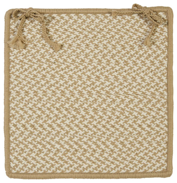 Outdoor Houndstooth Tweed - Cuban Sand 6'x9' - Farmhouse - Outdoor Rugs ...