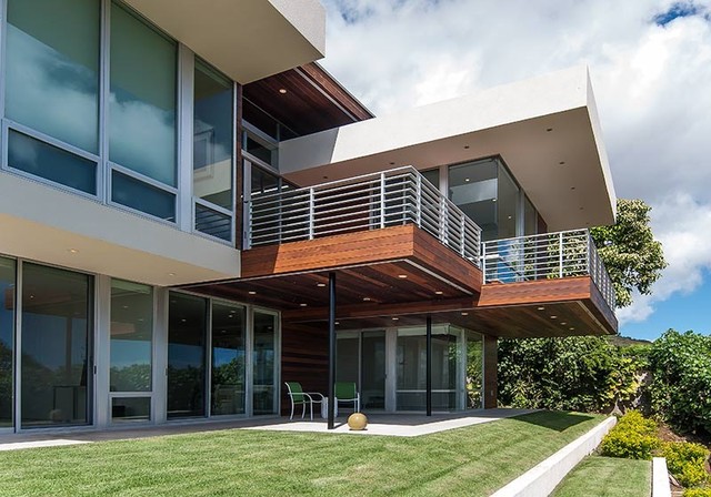Modern Hawaii Residence contemporary-terrace