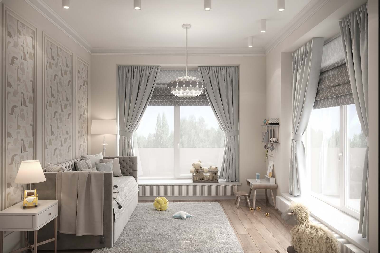 Визуализация интерьера дома в Немецкой деревне