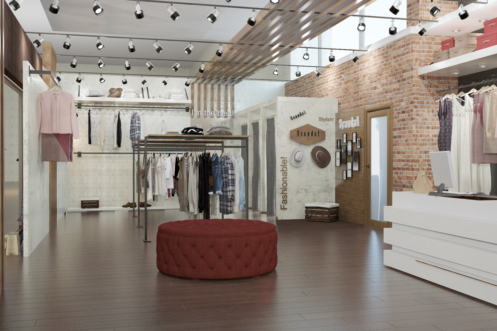 Дизайн бутика женской одежды