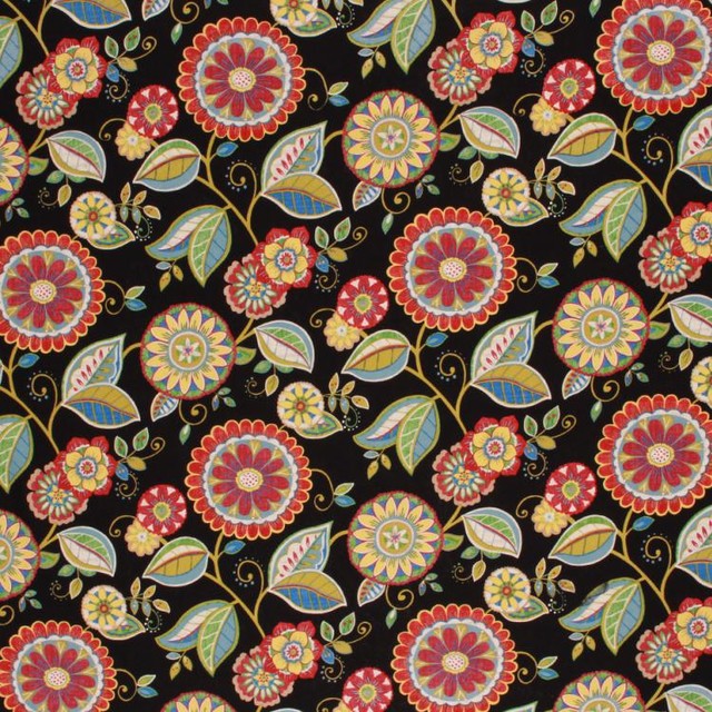 Darlington Fiesta Fabric Contemporary Drapery Fabric by RM COCO
