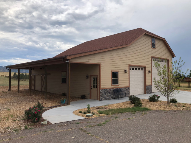Custom Barns landhausstil-garage