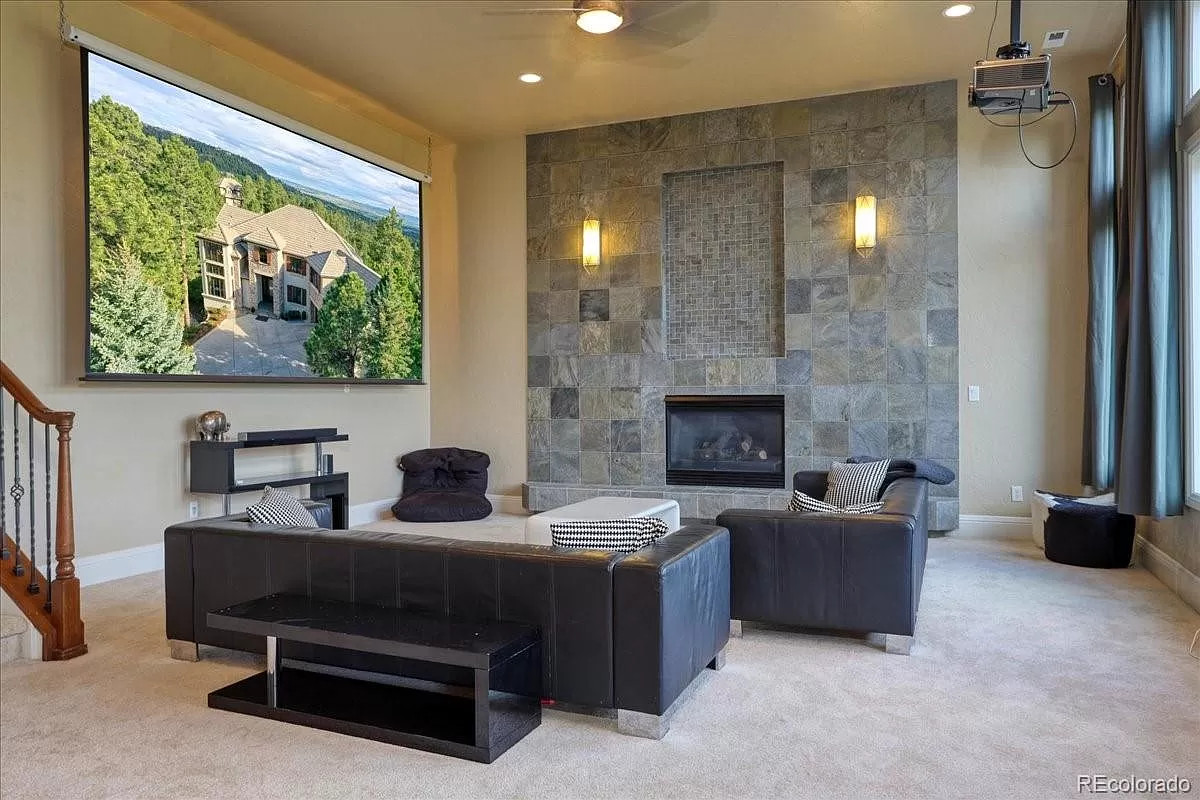 Traditional Two-Story Walk-out Castle Pines Custom Home