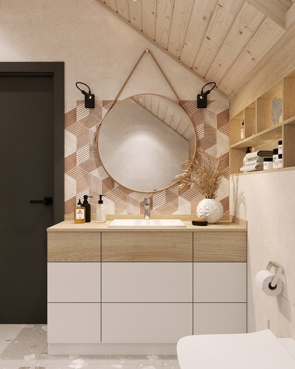 п.Родной_Санузлы 1 и 2 этаж