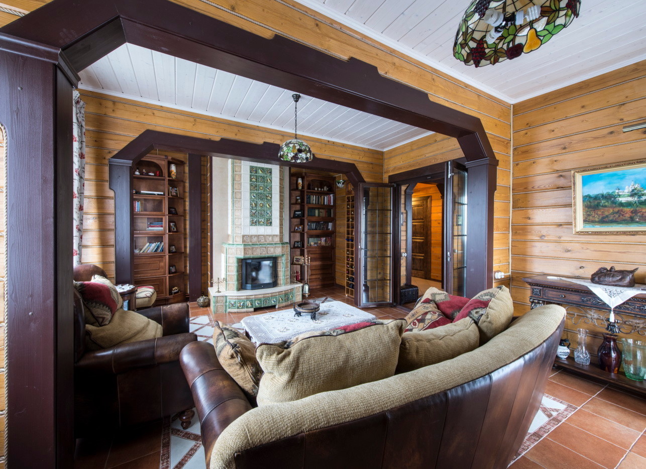 Деревянный дом под Звенигородом