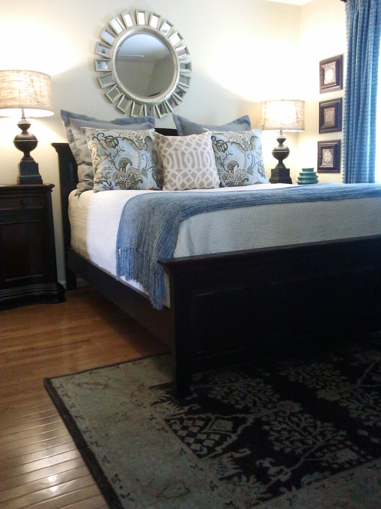 Traditional bedroom in Atlanta.