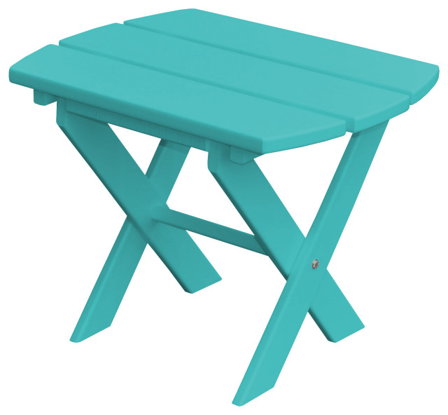 Poly Folding End Table Contemporary Outdoor Side Tables by Furniture Barn USA Houzz