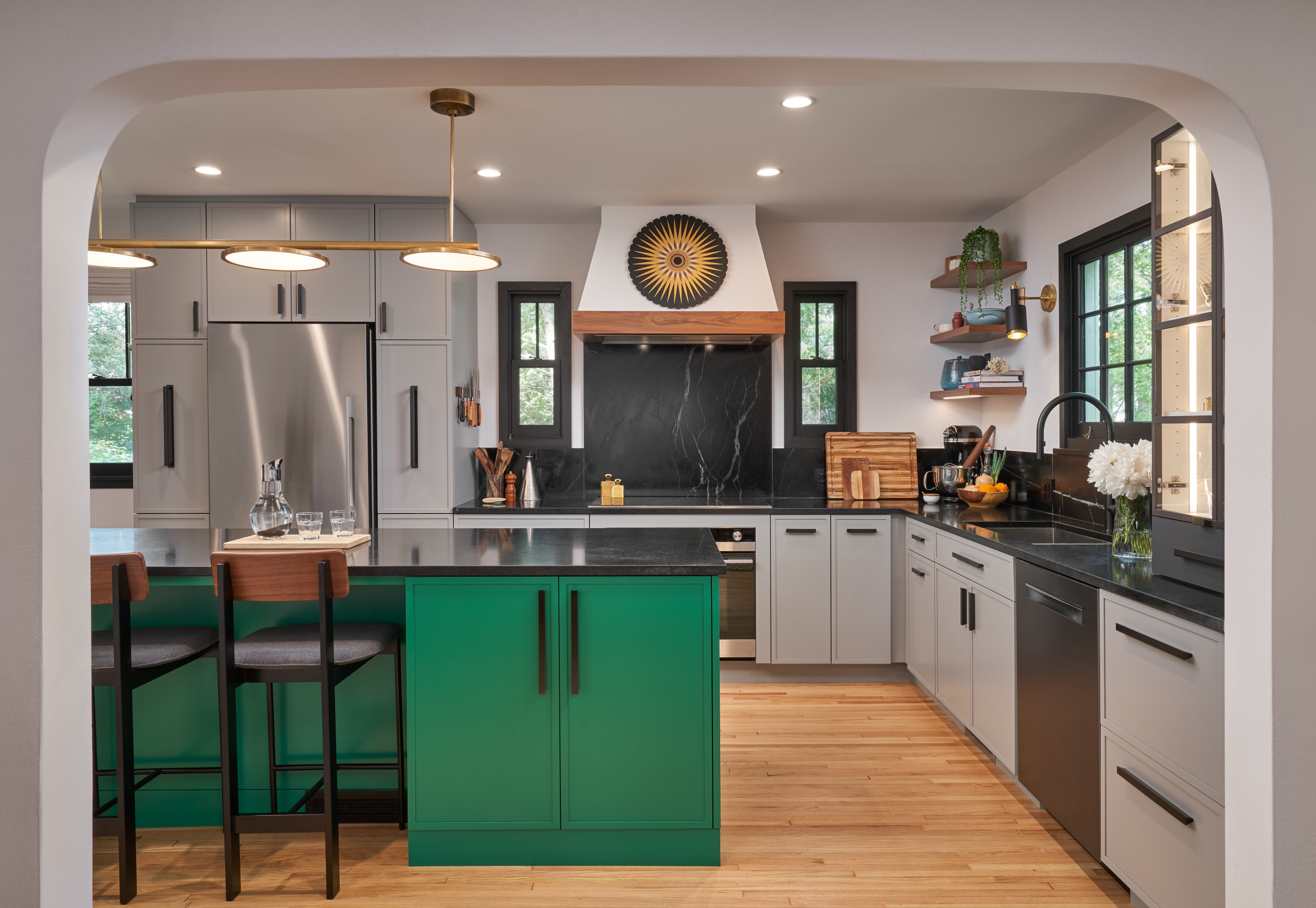 Merriam Park Bungalow Kitchen