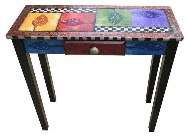 Hand-Painted Entry Table