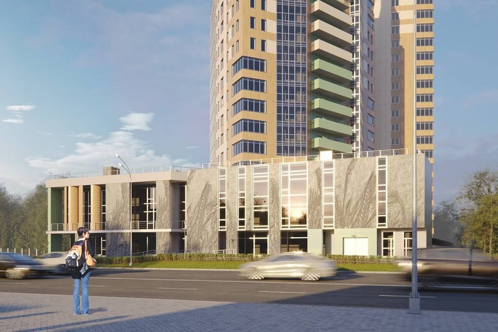 3d визуализация ЖК "Дом На ВДНХ"