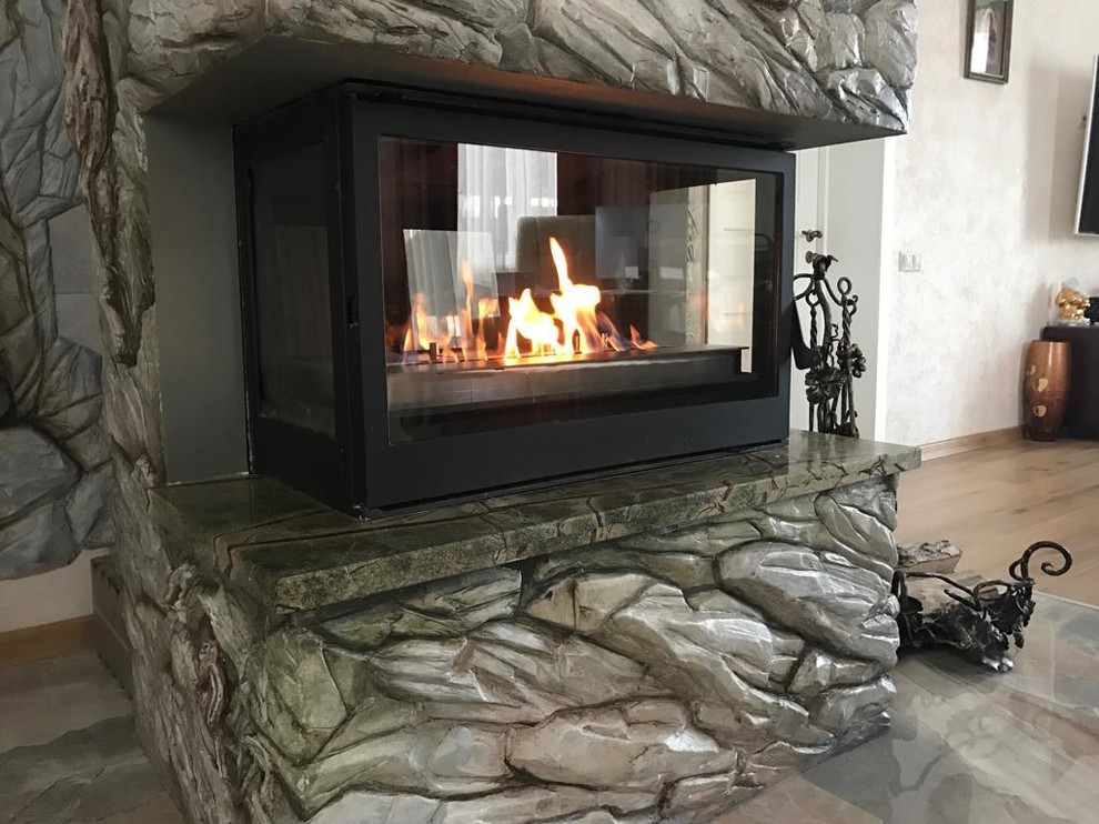 Топливный блок с высокими стёклами