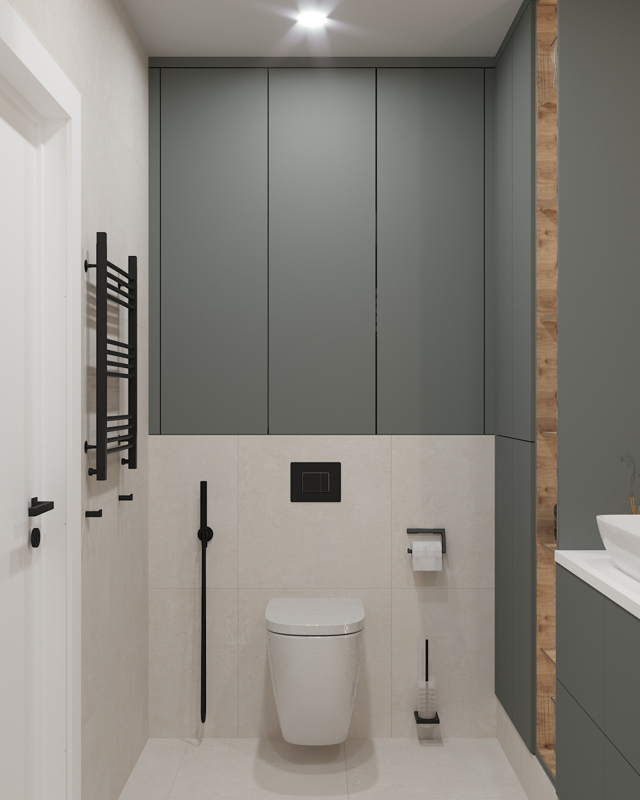 Дизайн-проект квартиры, площадью 99,1 м2 в г. Новосибирск