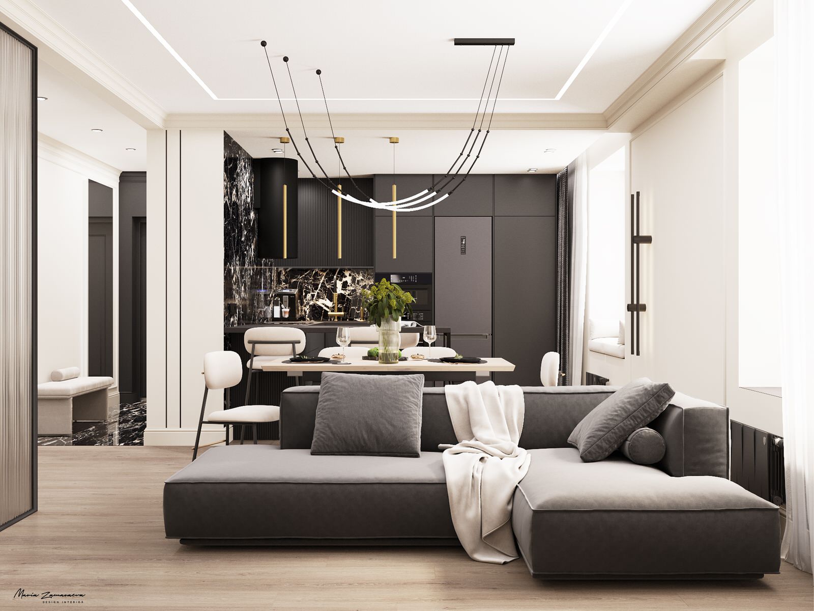 Дизайн-проект квартиры в ЖК Светлогорский