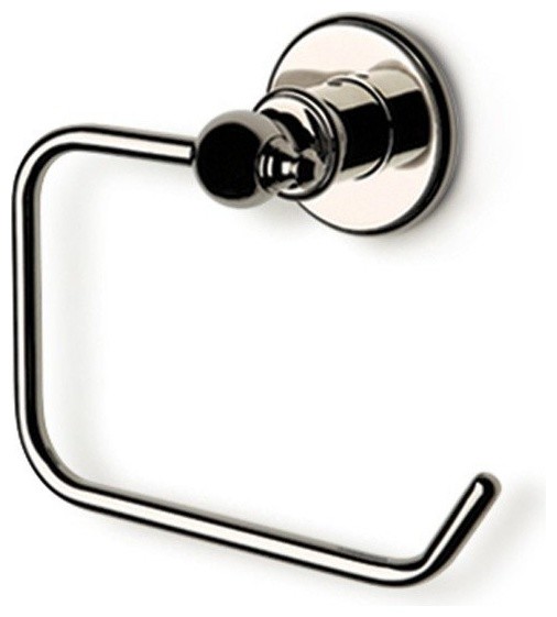 Waterworks Olympia Wall Mounted Swing Paper Holder Nickel Waterworks Olympia Wall Mounted Swing Paper Holder Nickel