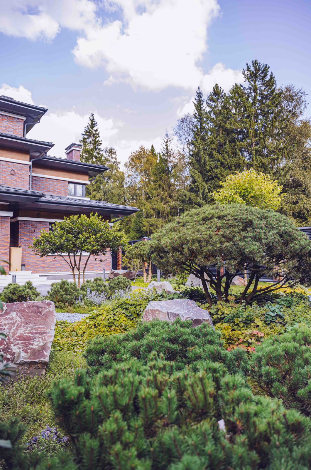 Архитектурное Решение в Пейзажном Стиле