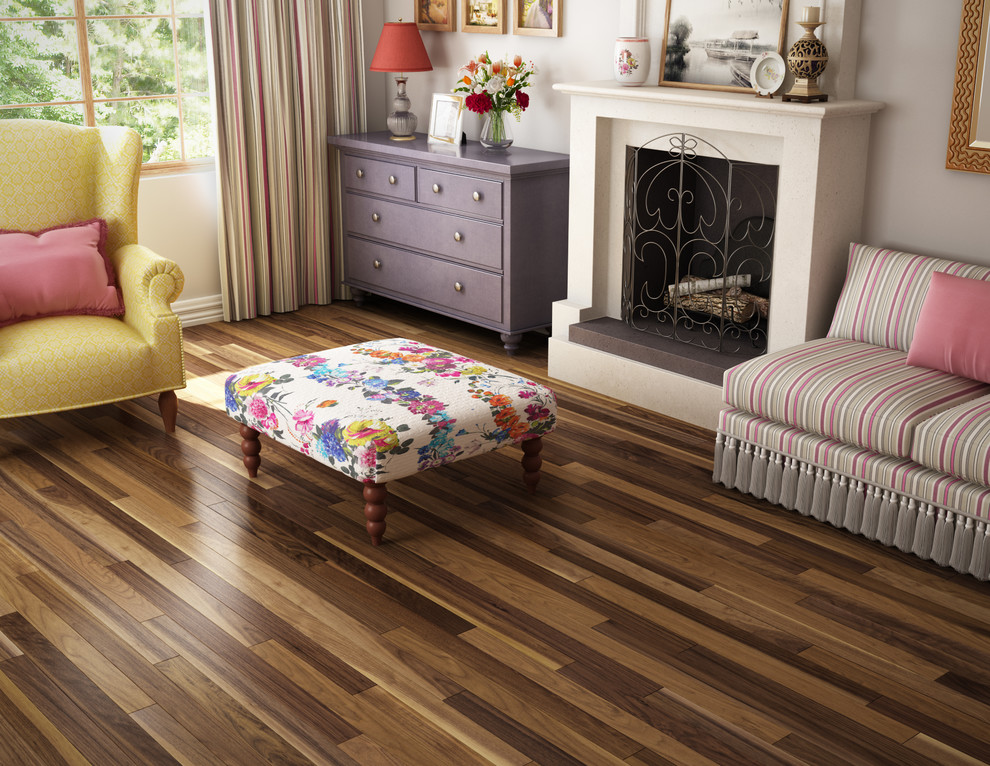 Walnut Hardwood Flooring Boston by Higgins Wood Floors Inc
