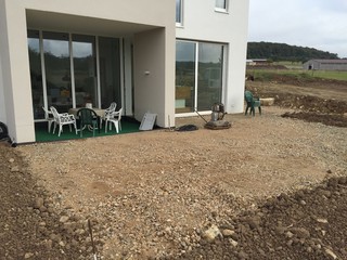 Verlegung Terrassenfliesen