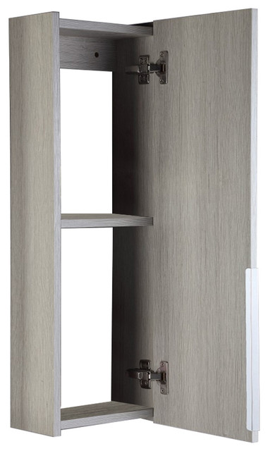 Renia Wall Mounted Linen Cabinet Contemporary Bathroom