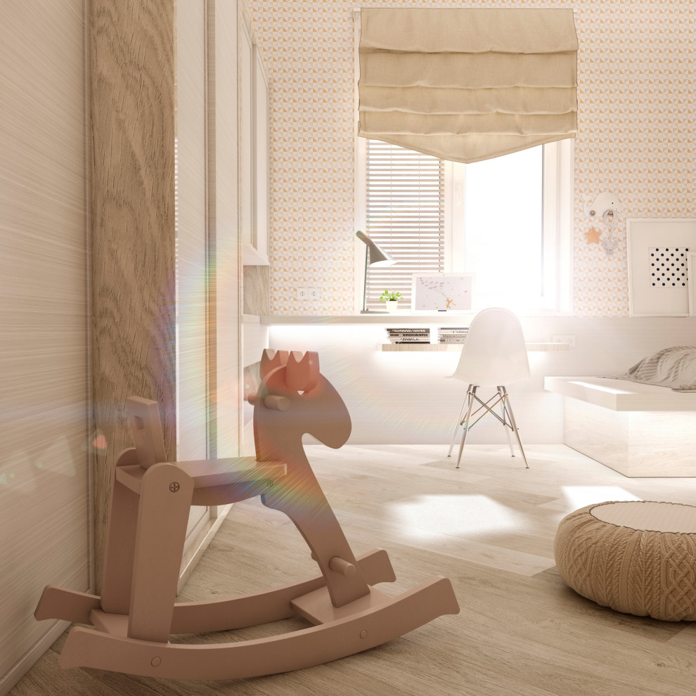 Интерьер загородного дома "Весенняя"