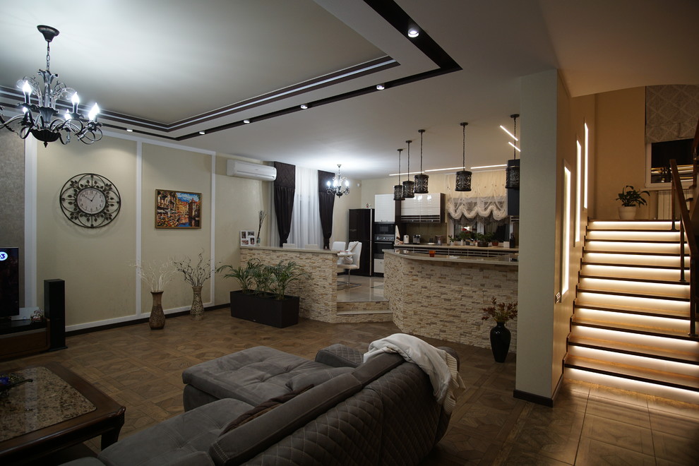 ФОТО ГОТОВОГО РЕМОНТА ПО ДИЗАЙН-ПРОЕКТУ В КОТТЕДЖЕ, г. КРАСНОДАР