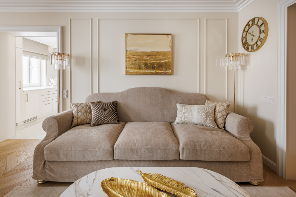 Дизайн и ремонт квартиры на улице Марьинский парк - Музыка неоклассики