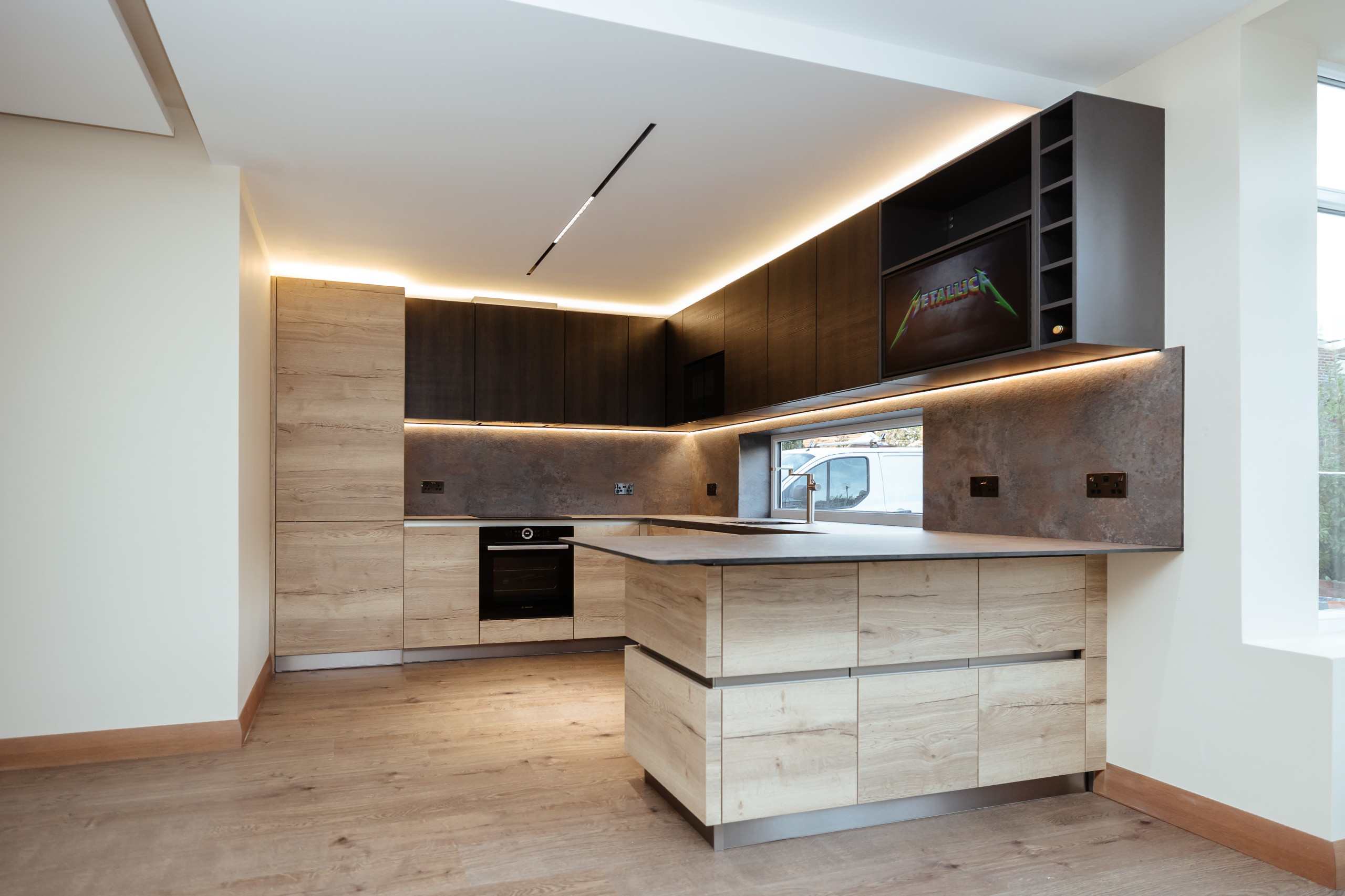 Mixing Wood Grain in Marton, Blackpool