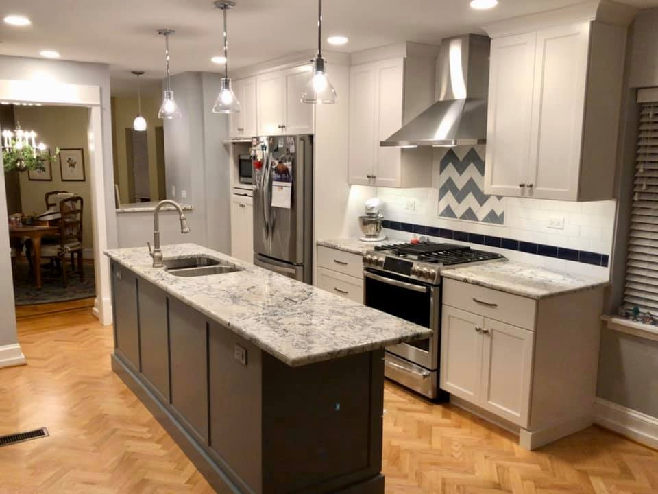 Kitchen - transitional kitchen idea in Chicago
