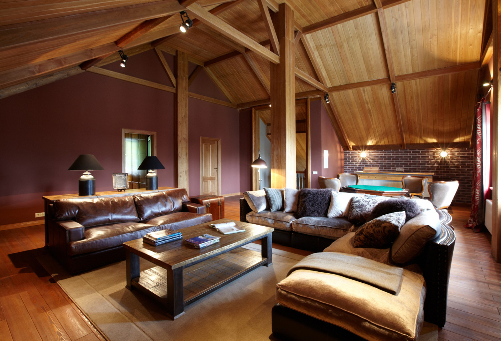 Мансарда в загородном доме