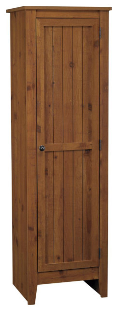 Ameriwood Single Door Kitchen Pantry in Old Fashion Pine