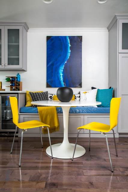 Transitional Colorful Kitchen moderne-cuisine