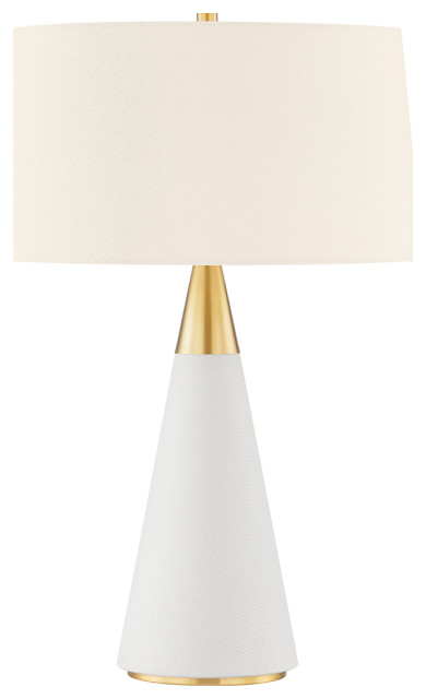 1 Light Table Lamp, White