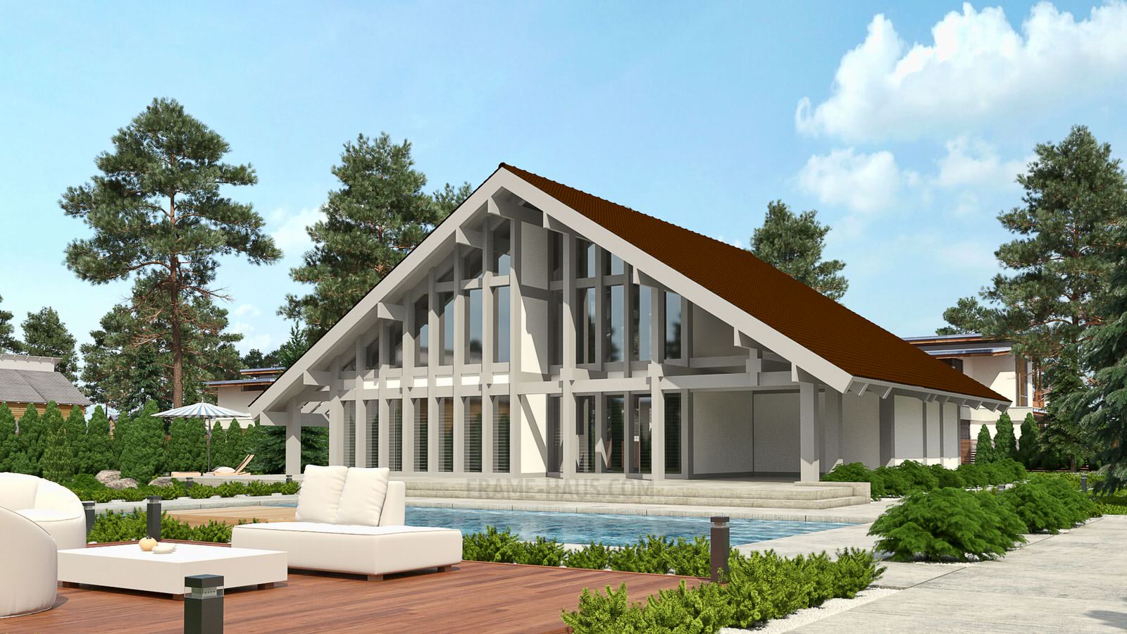 Фахверковый дом 350 м2