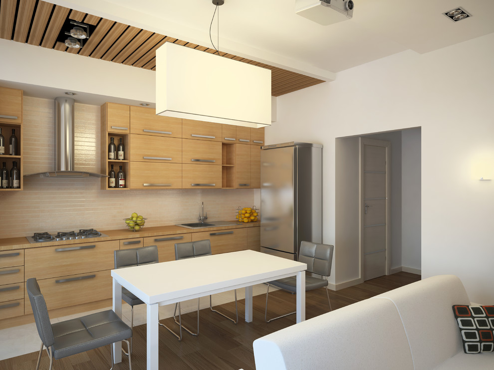 Трехкомнатная квартира в минималистичном стиле