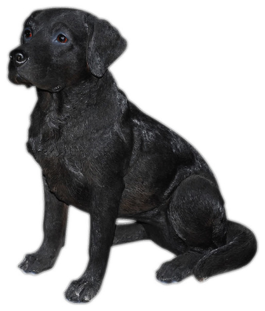 outdoor labrador retriever statue