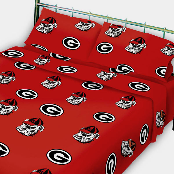 Uga Bedding Set Design Ideas Georgia Bulldog Queen Bedding Sets Design Ideas