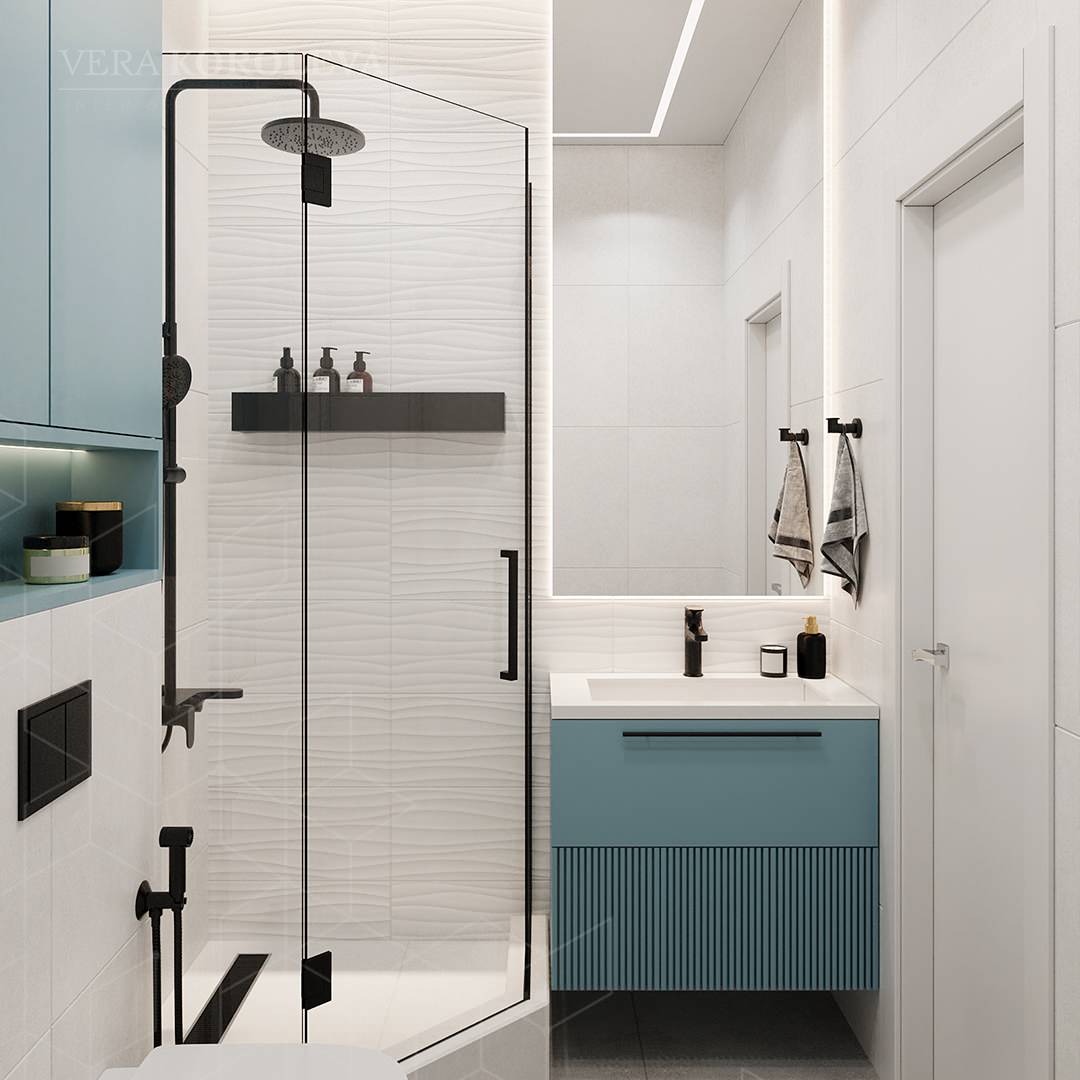 Дизайн-проект двухкомнатной квартиры в Москве в ЖК "Первый Московский"