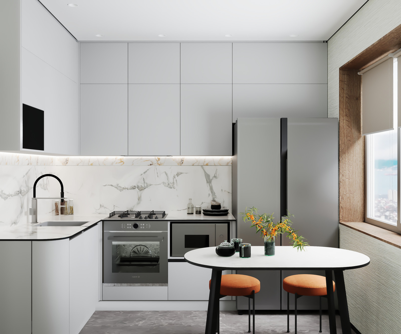 Двухкомнатная квартира г.Новороссийск