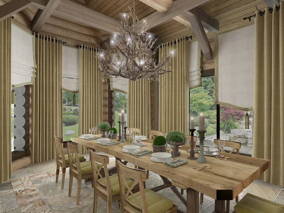 деревянный дом