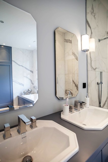 R&eacute;novation d'une maison ann&eacute;e 30 klassisch-modern-badezimmer