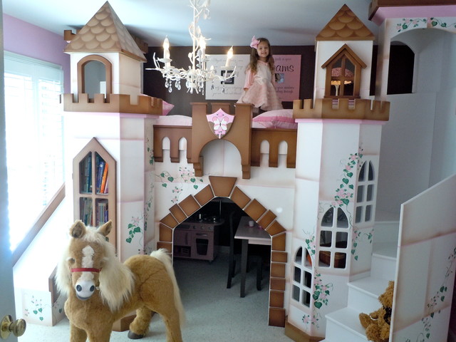 Children S Castle Theme Beds Klassisch Kinderzimmer