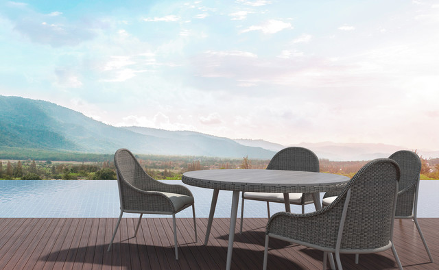 Ambientes de exterior coastal-deck