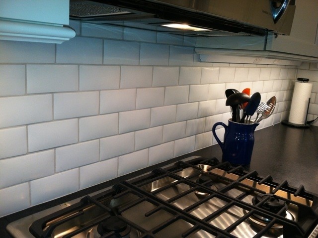 Kitchen - transitional kitchen idea in Chicago