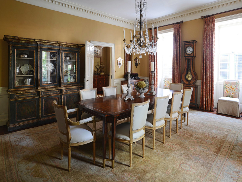 Inspiration for an eclectic dining room in Charleston.